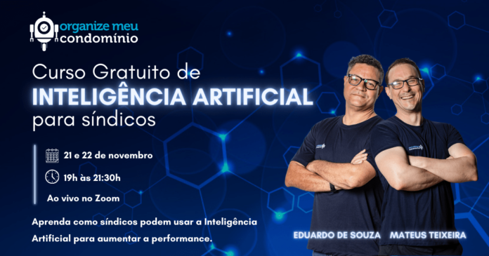 Curso de Inteligência Artificial para Síndicos e gestores condominiais: Aprenda a usar a tecnologia para melhorar a gestão.